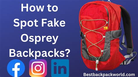 how to spot fake osprey bag|amazon osprey scam.